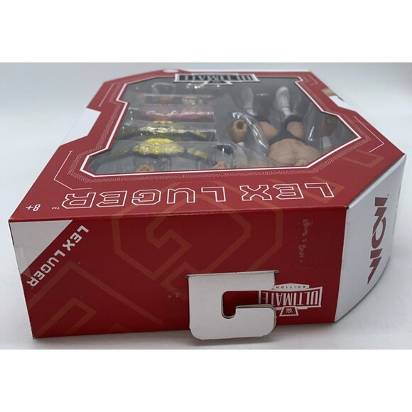 WWE ULTIMATE EDITION Monday Night War Exclusive LEX LUGER Action Figure 2 Belts - Picture 11 of 16